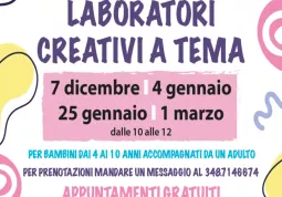 Laboratori creativi per bambini nell'Open education space 